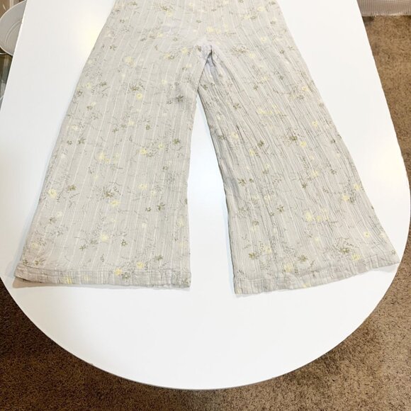 OLLARI By Anthropologie Wide Leg Lightweight Floral Printed Jumpsuit Overalls - Picture 11 of 16